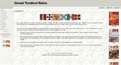 Desktop Screenshot of grandtacticalrules.com