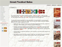 Tablet Screenshot of grandtacticalrules.com